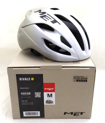 Casco met rivale mips - mips, grigio