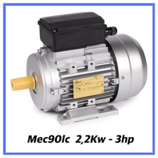 Motore elettrico asincrono monofase 2800 giri per compressore mec90lc 3hp 2 poli