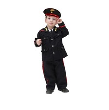 Costume Carabiniere Neonato Agente bambino Costume Carnevale Neonato Carabiniere