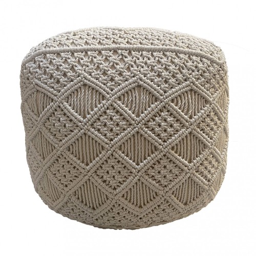 Pouf cotone tripoli - pouf, in