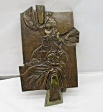 Scultura in bronzo rilievo "La