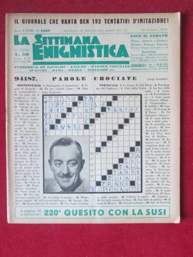 Settimana enigmistica 1400 - enigmistica,