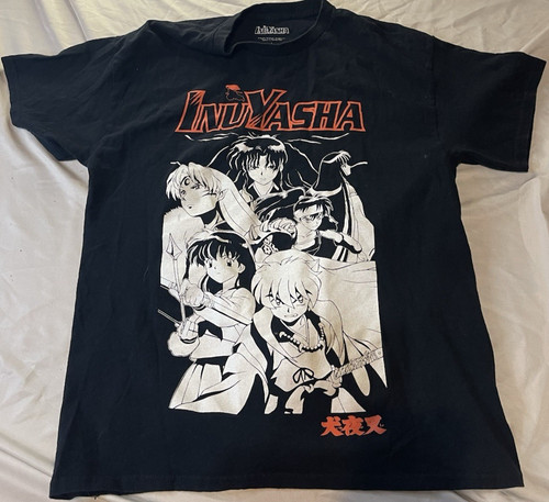 2009 inuyasha shirt mens large - inuyasha,