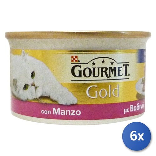 Alimento gatto gourmet gold - 6x,