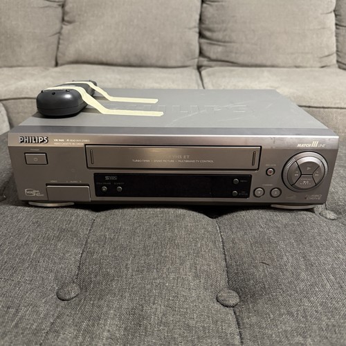 Philips vr960b vcr super - vr960b, vhs