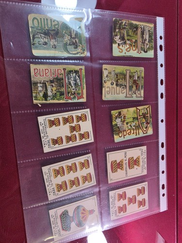Lotto carte tabacco antiche - lotto,