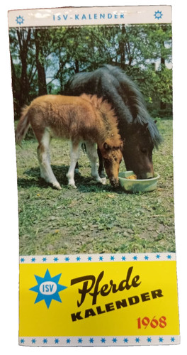 Calendarietto vintage 1968 isv - vintage,