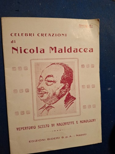 Opuscolo nicola maldacea - nicola,
