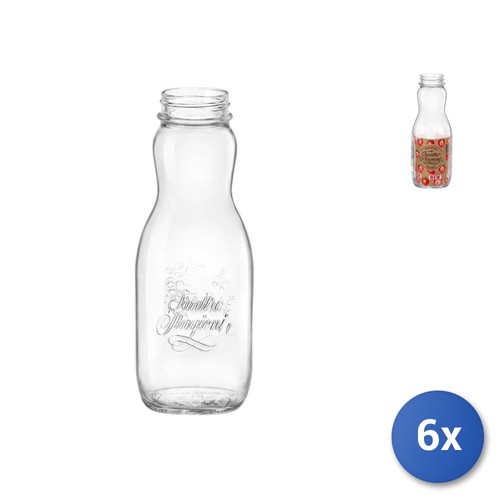 Bottiglie juice stagioni - 6x, 4