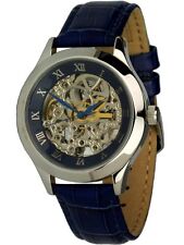 Enzo Bellini Di Trias Piccolo Orologio a Scheletro Blu Automatico Ø 38 MM Unisex