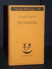 Giacomo Leopardi - Pensieri (a