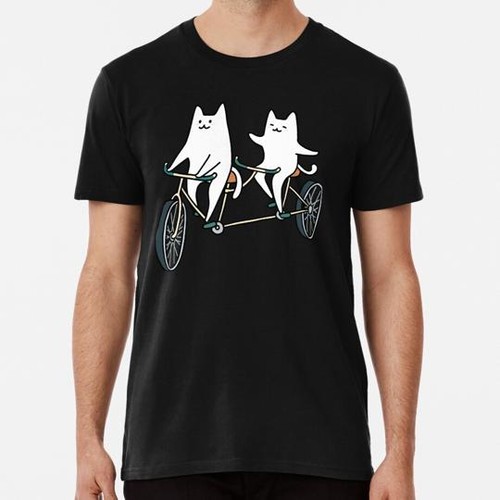 Shirt tandem bici gatti - bici,