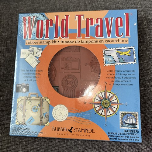 Kit francobolli world travel - kit,