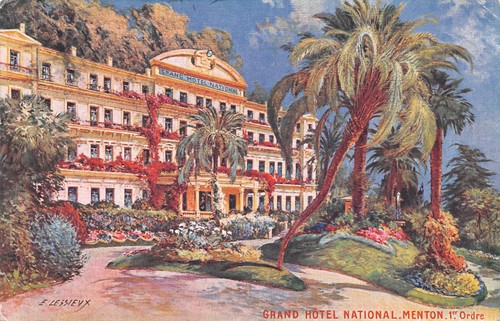 Postcard france menton - postcard,