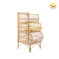 Espositore per Pane in Giunco