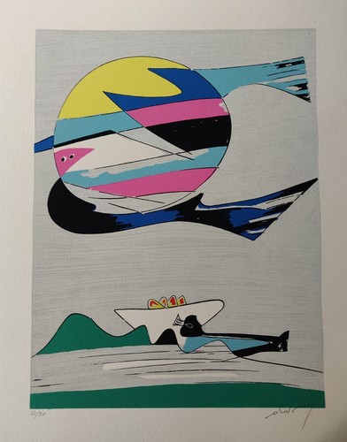 Serigrafia colori numerata - a,