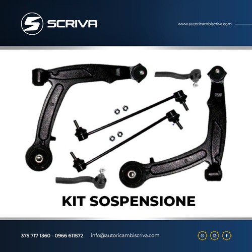 Kit bracci oscillanti fiat - bracci,