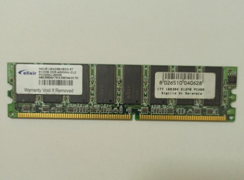 Memoria ram 512mb - ddr, 400