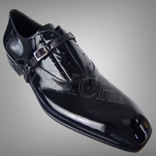 Mocassini alla moda Cesare Paciotti US 8 $790 autentici scarpe italiane
