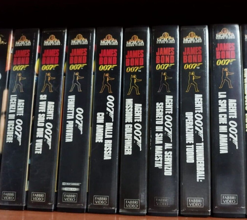 James bond 007 lotto vhs - james, 8