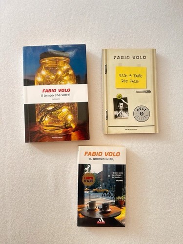 Lotto libri fabio volo - libri,