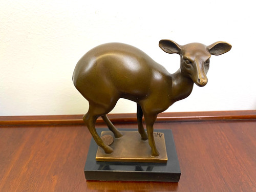 Scultura bronzo kitz - scultura,