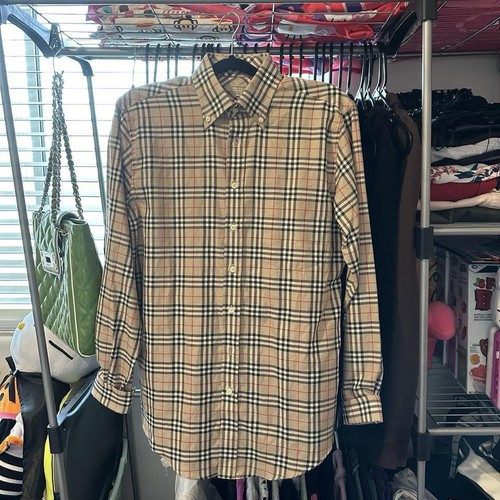 Burberry uomo manica lunga