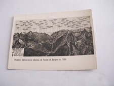 Brescia - plastico della zona alpina di Ponte di Legno m. 1260 - sped f. g. 1956