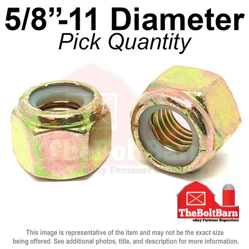Inserto nylon 11 grado 8 - inserto, 5/8"-11