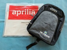 NUOVO Zainetto vintage IP UFO (sponsor APRILIA) porta casco zaino sacca borsa