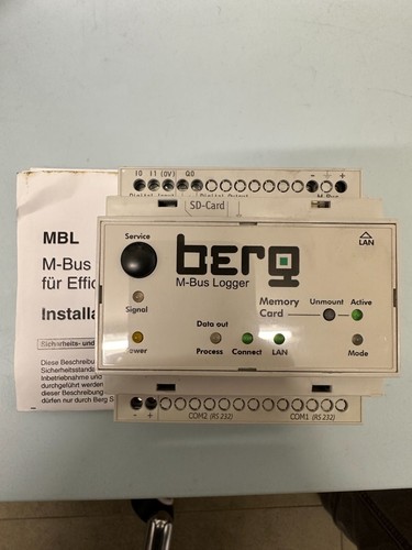Berg smart bus logger lan - smart, m-bus