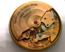 ULTRA RARE VINTAGE FELSA CAL. 692 BUCHERER DIAL HANDS AND MOVEMENT FOR PARTS