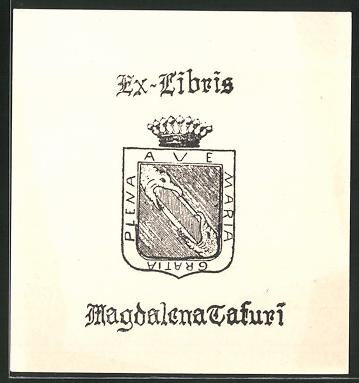 Exlibris magdalena tafuri - exlibris,