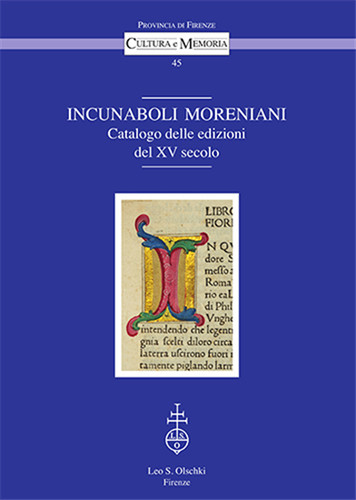 Incunaboli moreniani - -,