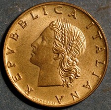 Italy 20 Lire 1970 KM# 97
