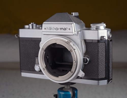 Nikon nikkormat ft3 cromata - nikkormat,
