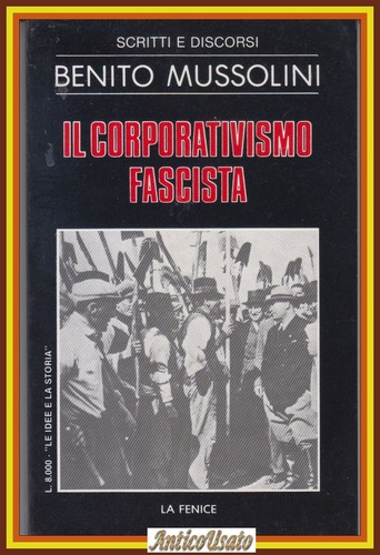 Corporativismo fascista di - il,