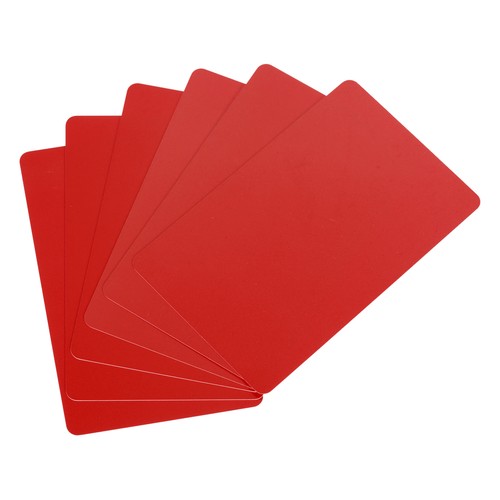 Mil carta pvc vuota rossa - 15,