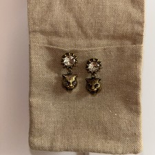 Gucci Orecchini Goccia Testa