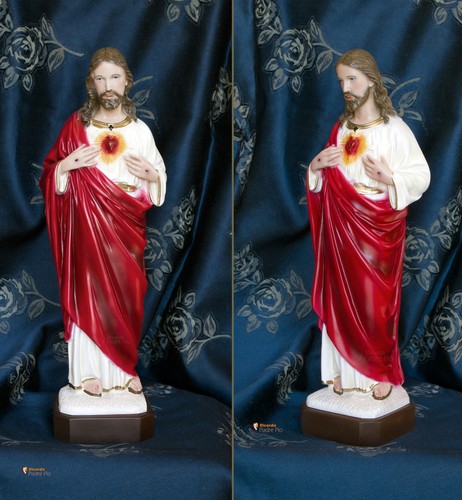 Statua sacro cuore gesù - sacro,