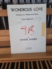 * Samuel Barber: Wondrous Love