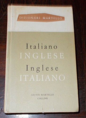 Dizionario italiano inglese - dizionario, italiano-inglese