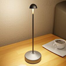 Lampada da tavolo LED ricaricabile con tocco dimmerabile, per interno ed esterno