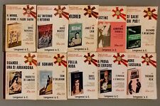 Lotto 10 Pocket Longanesi num. 4 / 5 / 23 / 30 / 39 / 46 / 99 / 170 / 174 / 181