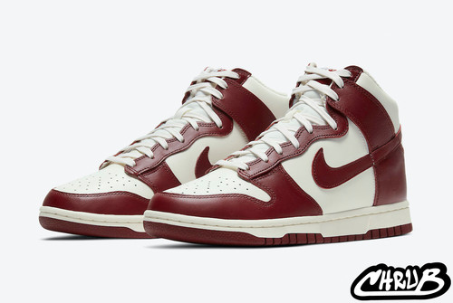 Nike dunk high - sail, team