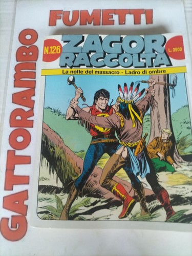 Raccolta zagor 126 bonelli - raccolta,