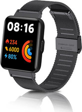 Cinturino Compatibile Con Xiaomi Redmi Watch 2 Lite, Cinturini in Acciaio Inossi