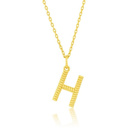 Collana iniziale in - collana, 'h'