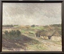 Quadro olio danimarca ejlit - olio,