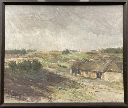 Quadro olio danimarca ejlit - quadro,